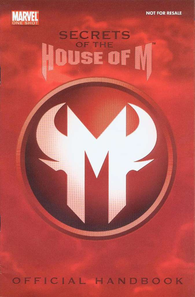 Secrets of the House of M #1  - 2nd printing