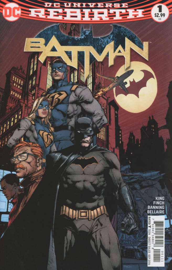 Batman (3rd Series) #1  - 2nd printing