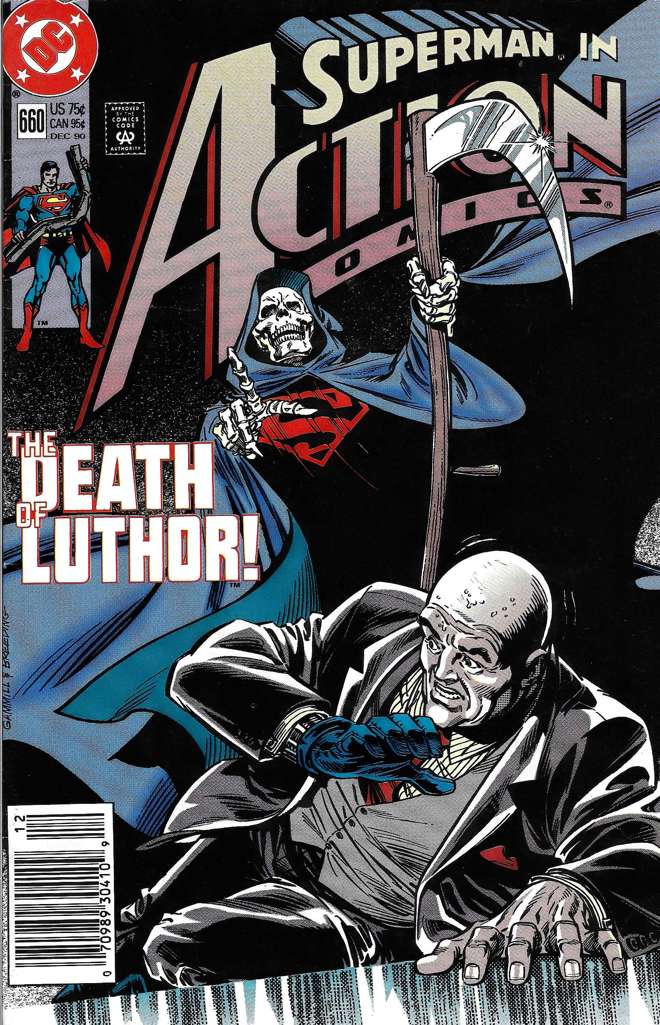 Action Comics #660 Newsstand Edition