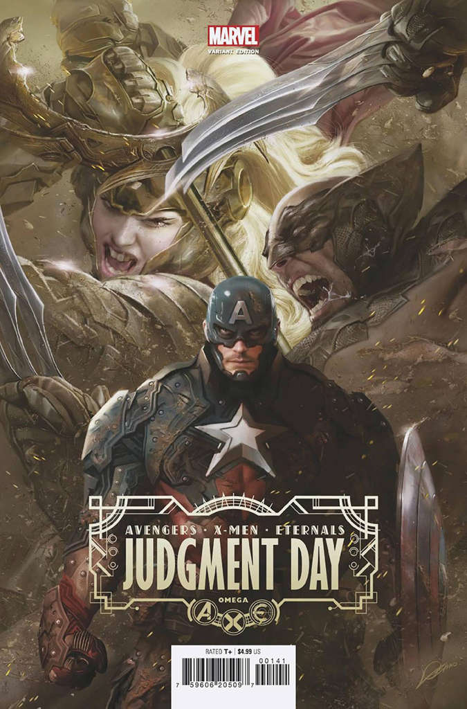 A.X.E.: Judgment Day Omega #1 Variation C