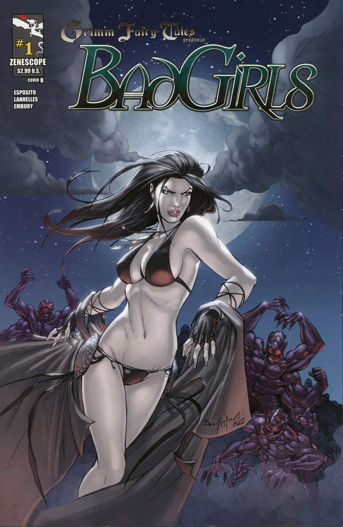 Grimm Fairy Tales presents Bad Girls #1 Variation B