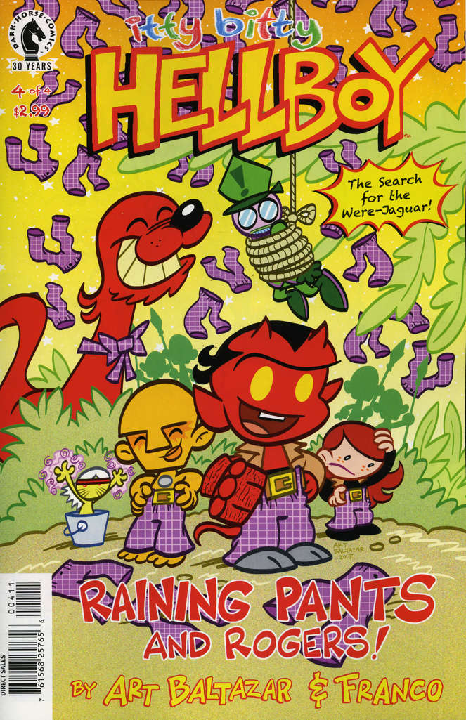 Itty Bitty Hellboy: The Search for The Were-Jaguar #4