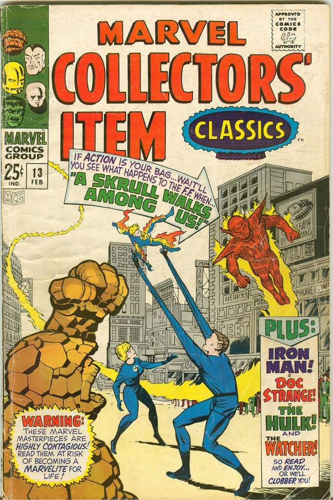 Marvel Collectors’ Item Classics #13