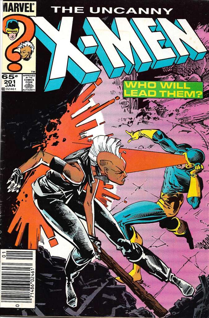The Uncanny X-Men #201 Newsstand Edition