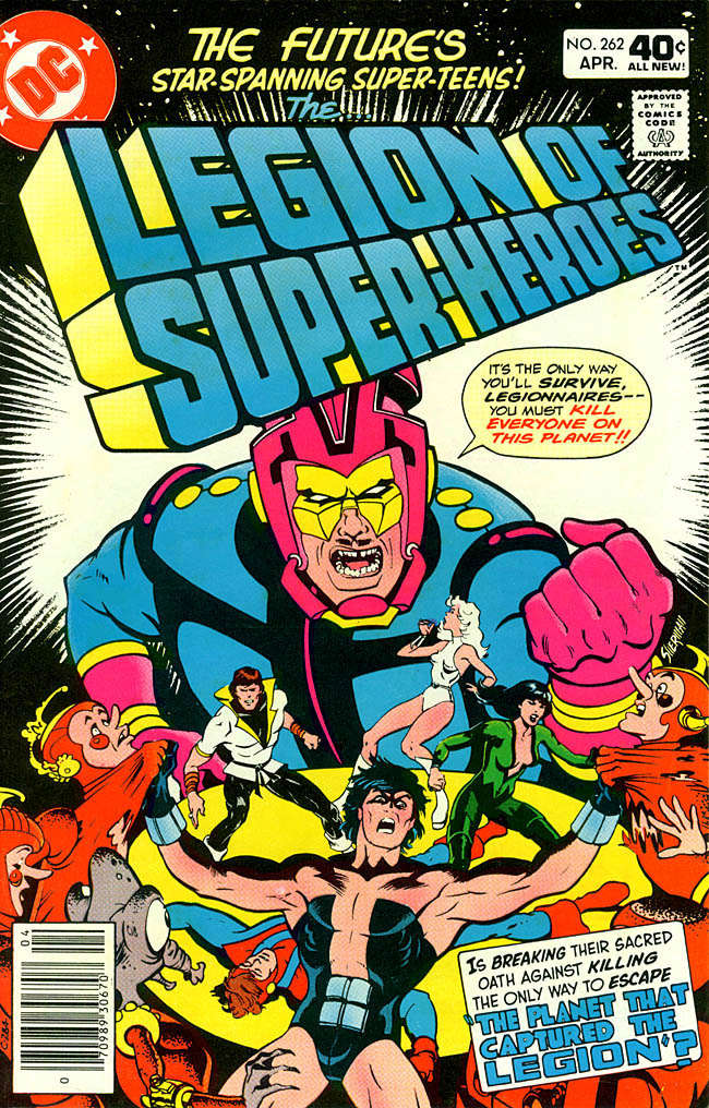 The Legion of Super-Heroes (2nd Series) #262