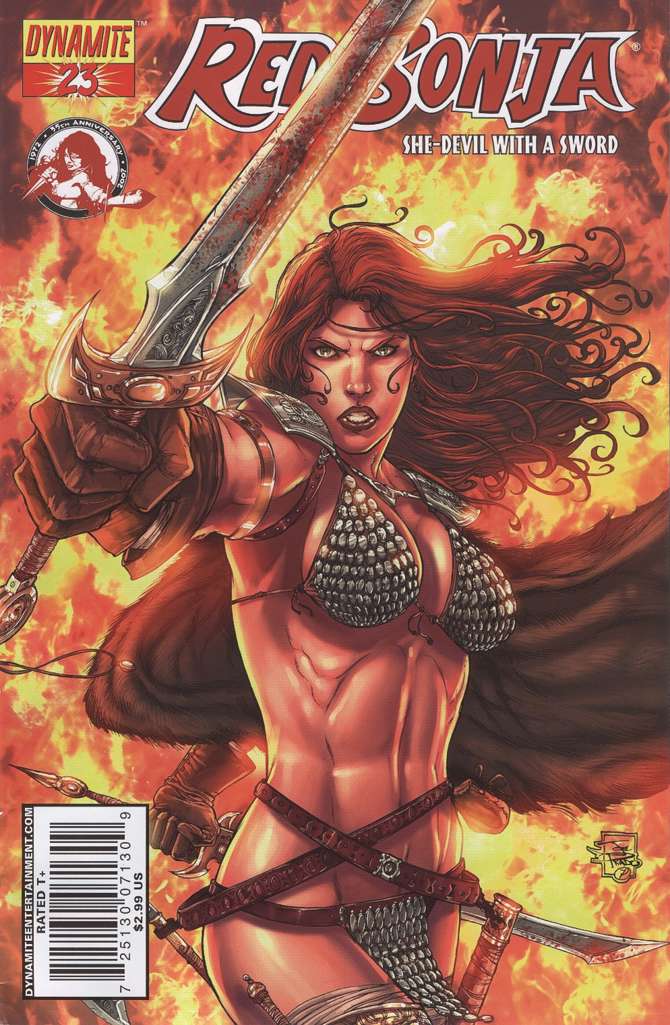 Red Sonja (Dynamite) #23 Variation B