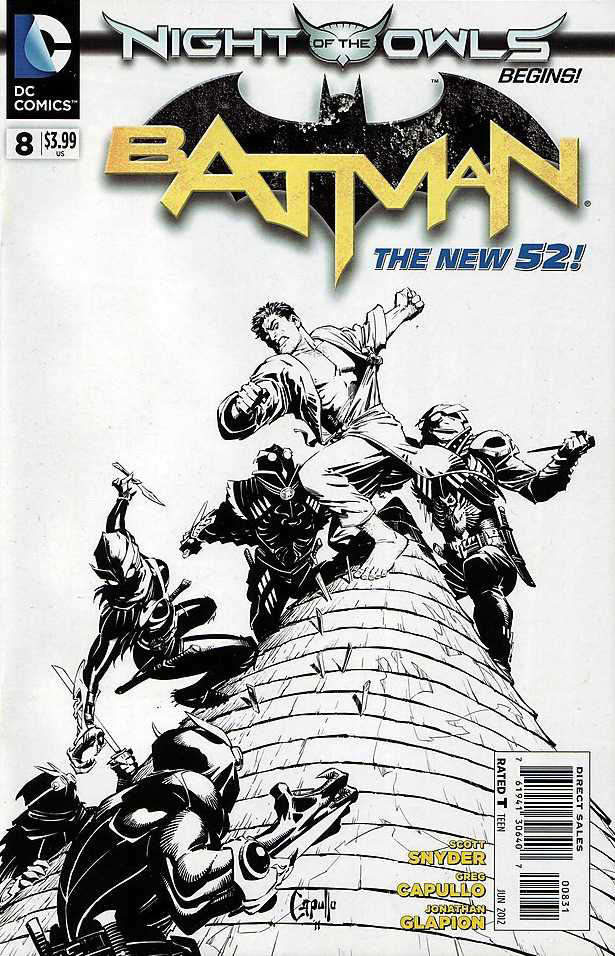 Batman (2nd Series) #8 Variation B