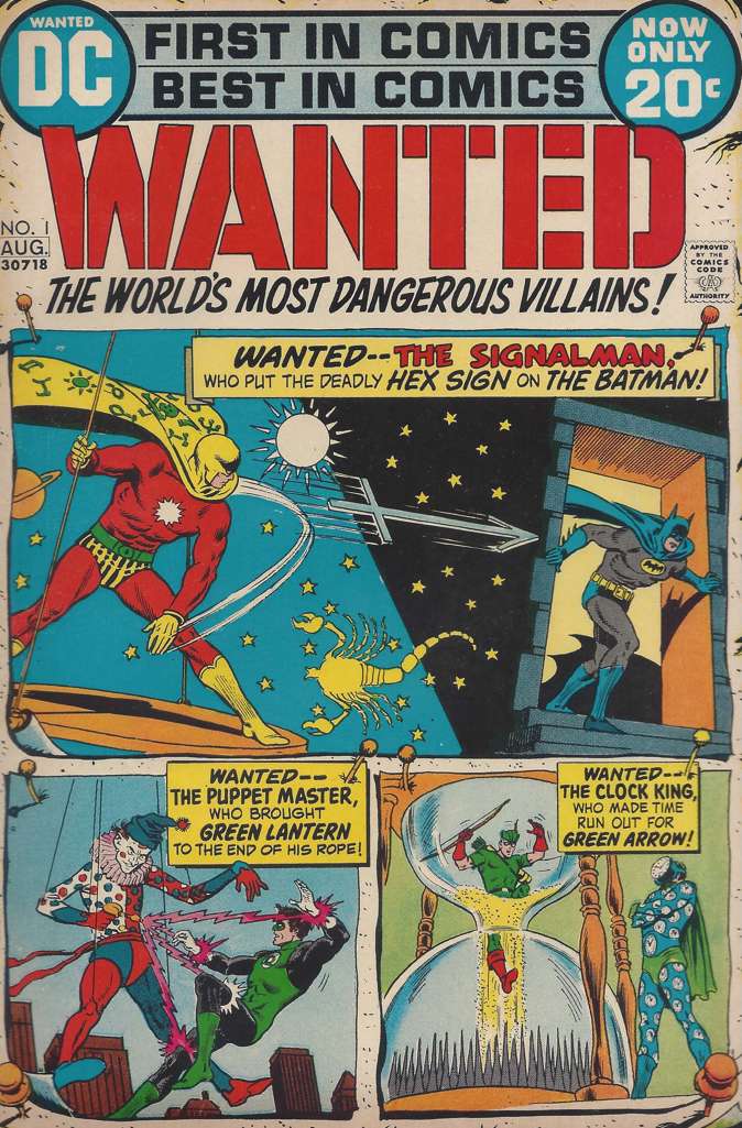 Wanted, The World’s Most Dangerous Villains #1