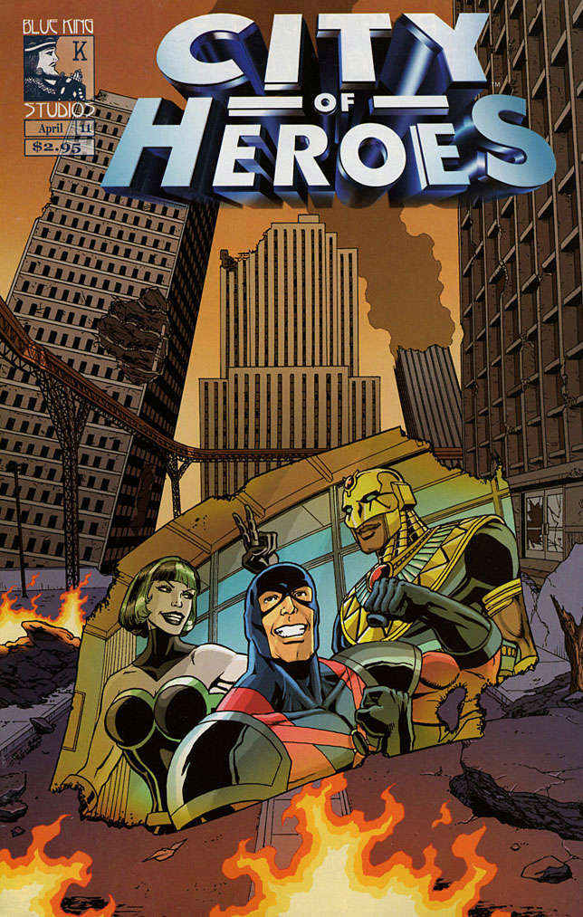 City of Heroes (Blue King) #11