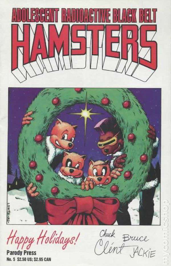Adolescent Radioactive Black Belt Hamsters Classics #5