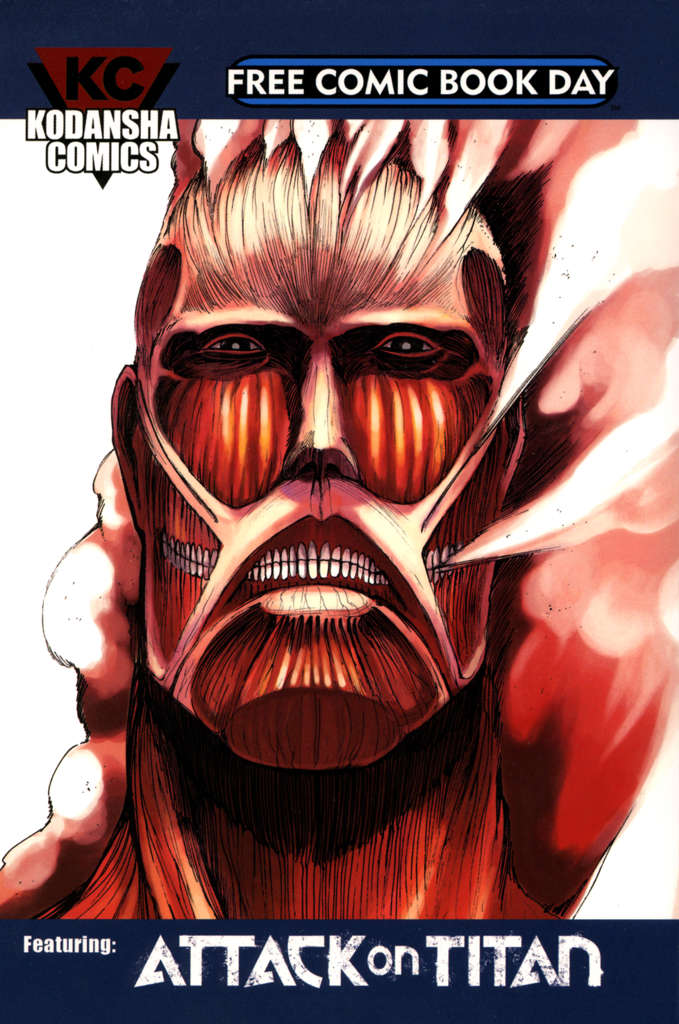 Kodansha Comics Free Comic Book Day #2015