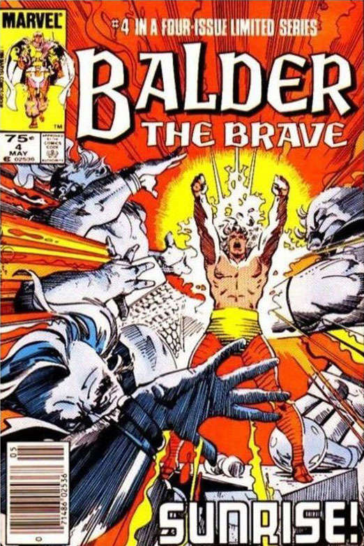 Balder the Brave #4 Newsstand Edition