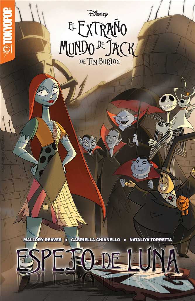 Disney Manga: El Extraño Mundo De Jack De Tim Burton: Espejo De Luna (Español) - Mirror Moon (Spanish Edition)