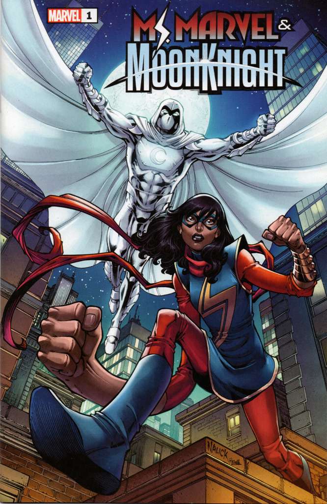 Ms. Marvel & Moon Knight #1 Variation C