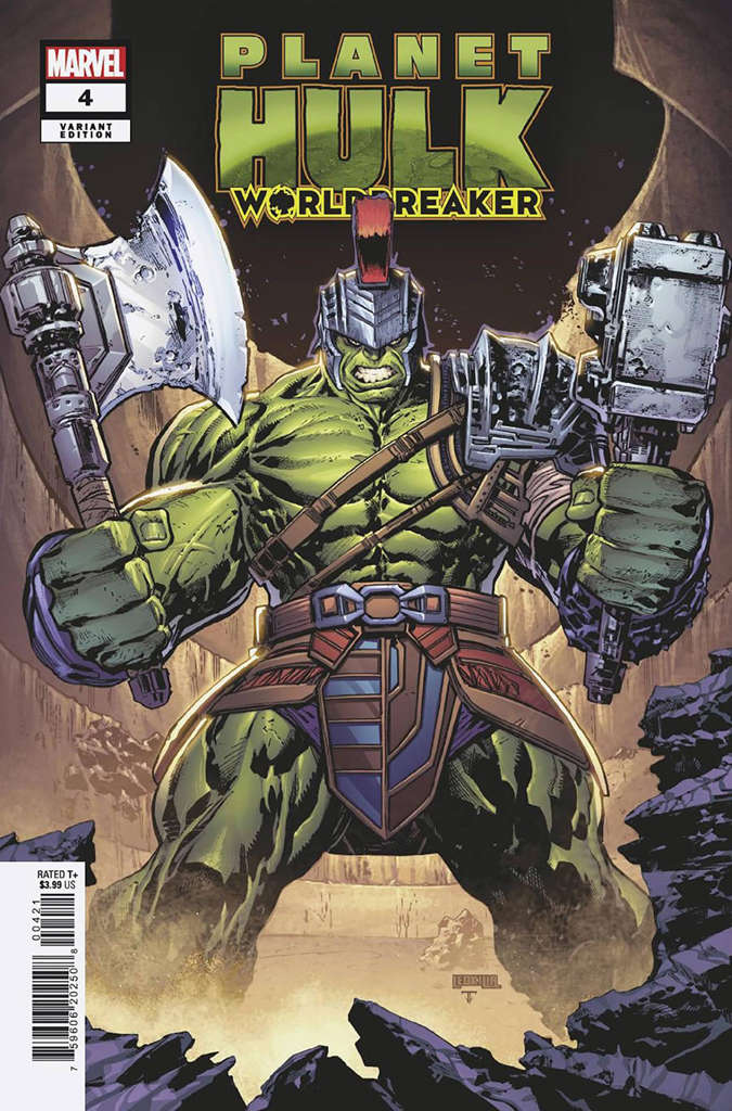 Planet Hulk: Worldbreaker #4 Variation A