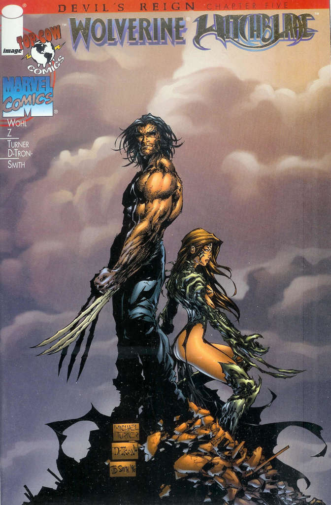 Wolverine/Witchblade #1 Variation B