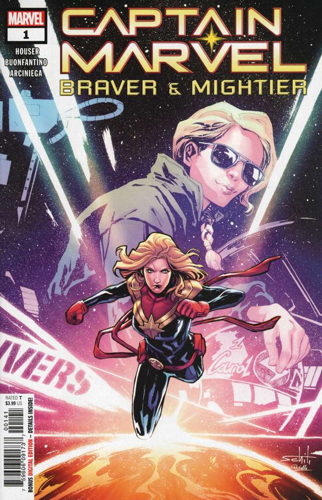 Captain Marvel: Braver & Mightier #1 Variation C