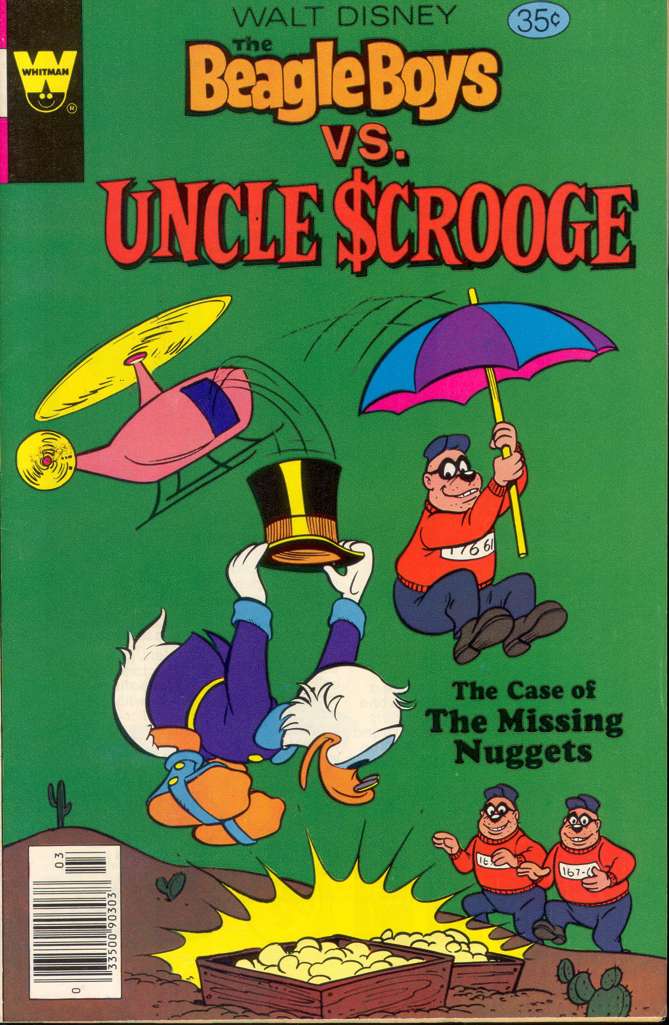 The Beagle Boys versus Uncle Scrooge #1 Variation A