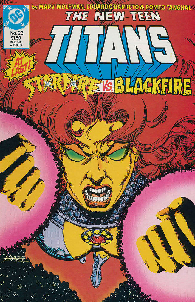 The New Teen Titans (2nd Series) #23
