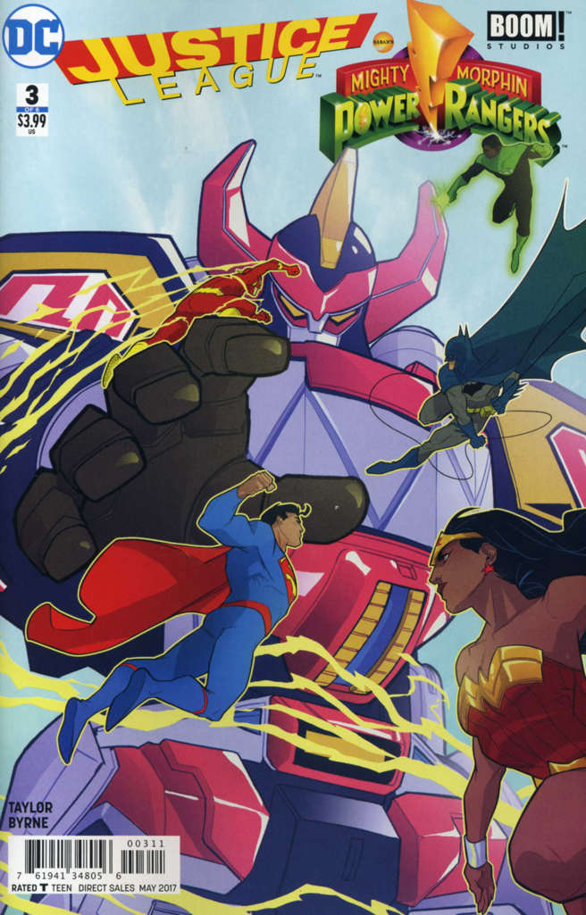 Justice League/Power Rangers #3