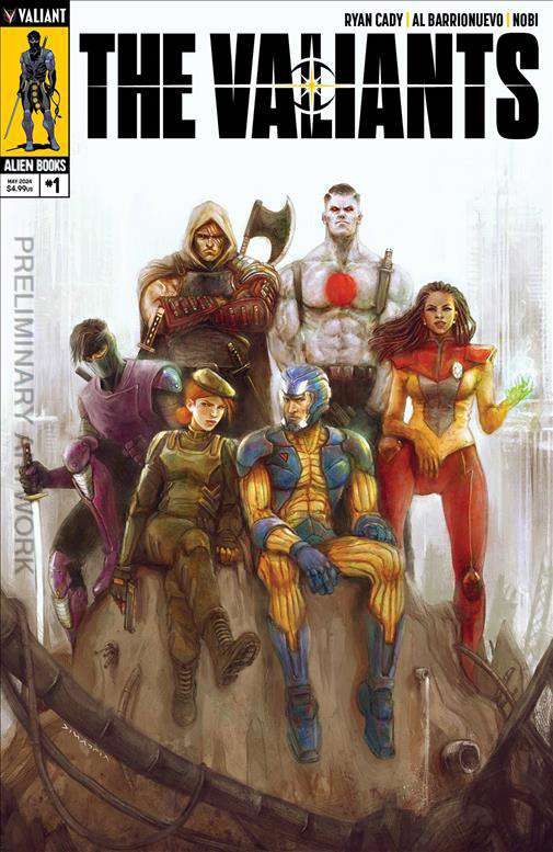 The Valiants #1 Variation B
