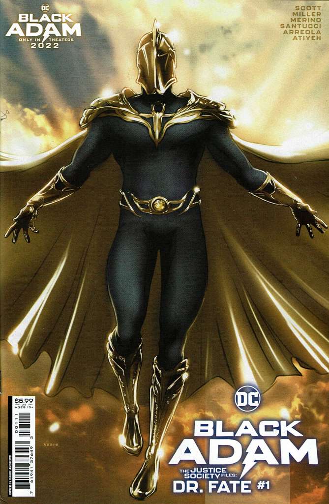 Black Adam—The Justice Society Files: Dr. Fate #1