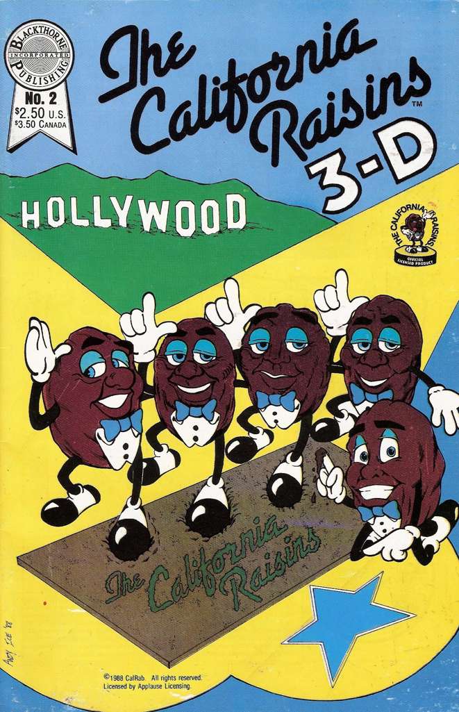 The California Raisins in 3-D #2
