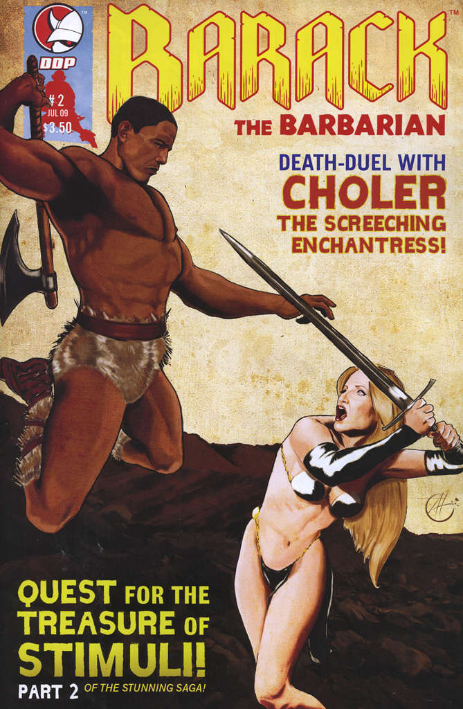 Barack the Barbarian Volume #1: Quest for the Treasure of Stimuli #2