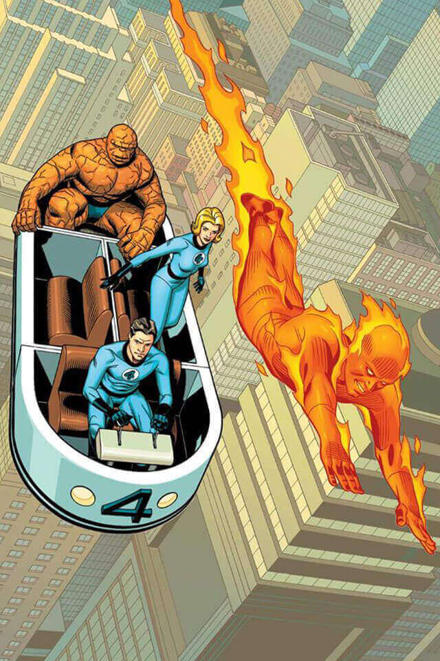 Fantastic Four (6th Series) #1 Variation 58