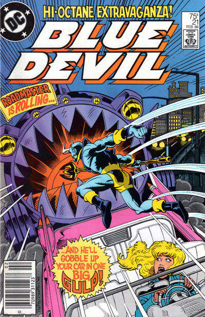 Blue Devil #21 Newsstand Edition