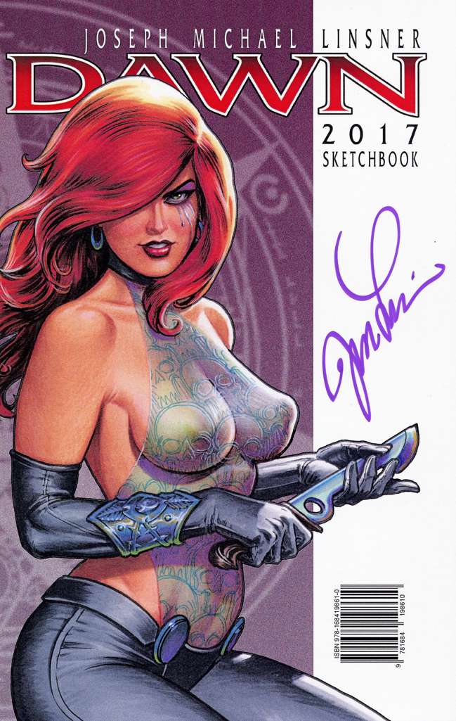 Dawn/Linsner 2017 Sketchbook