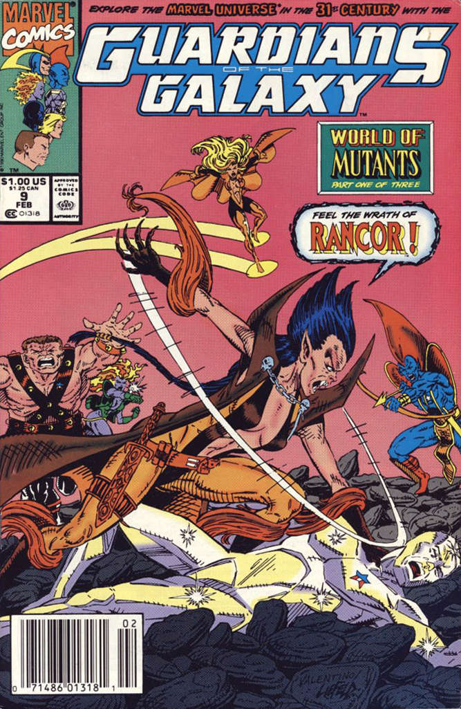 Guardians of the Galaxy #9 Newsstand Edition