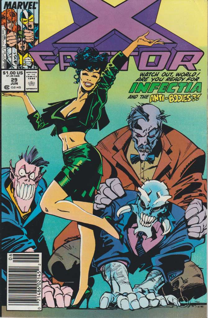 X-Factor #29 Newsstand Edition