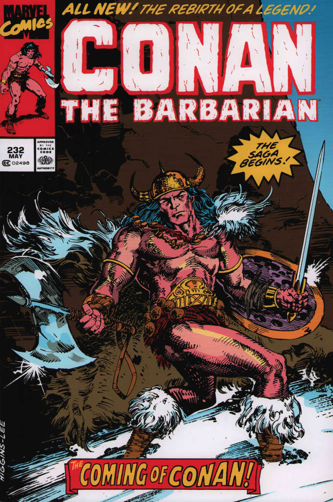 Conan the Barbarian: The Original Marvel Years Omnibus Book #9 Variation A
