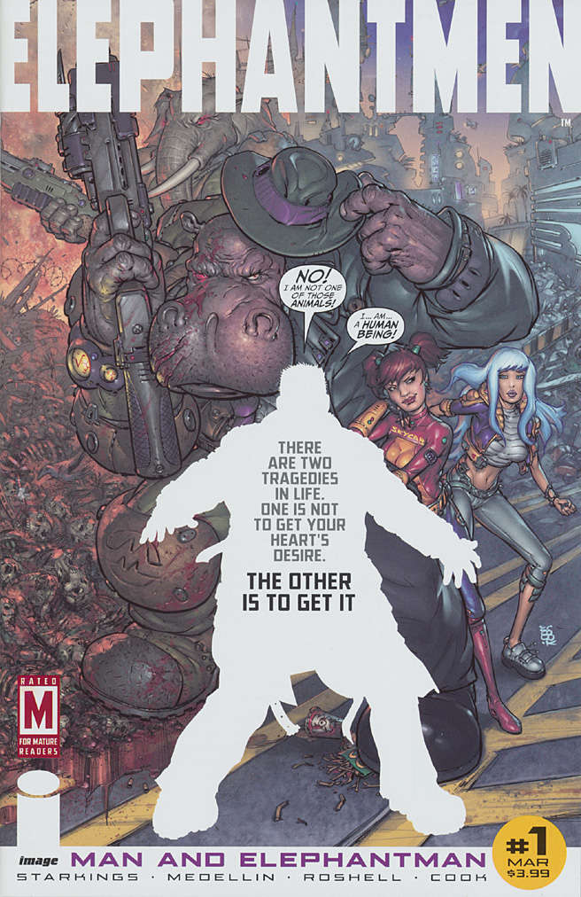 Elephantmen Man and Elephantman