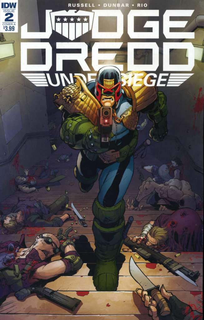 Judge Dredd: Under Siege #2 Variation A