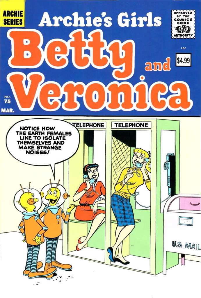 Archie’s Girls Betty & Veronica #75 Variation A