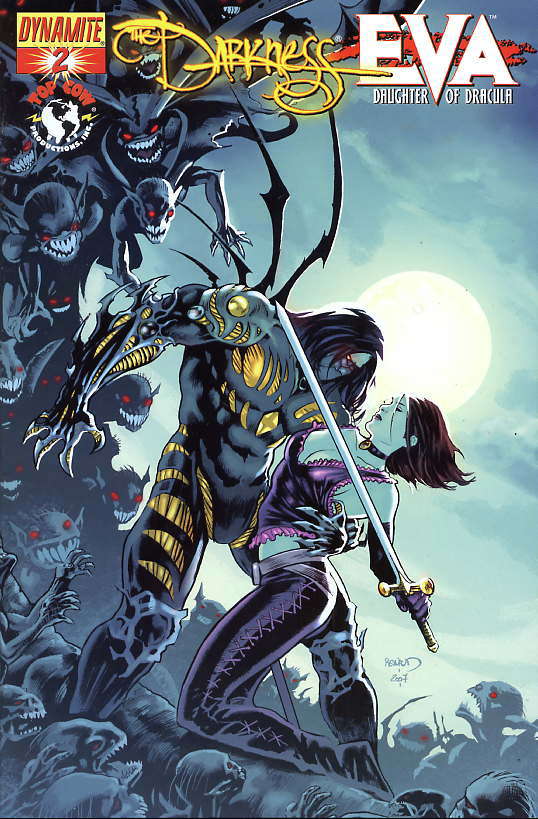 The Darkness vs. Eva: Daughter of Dracula #2 Variation A