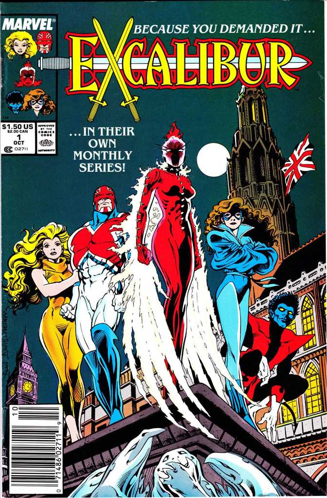 Excalibur #1 Newsstand Edition