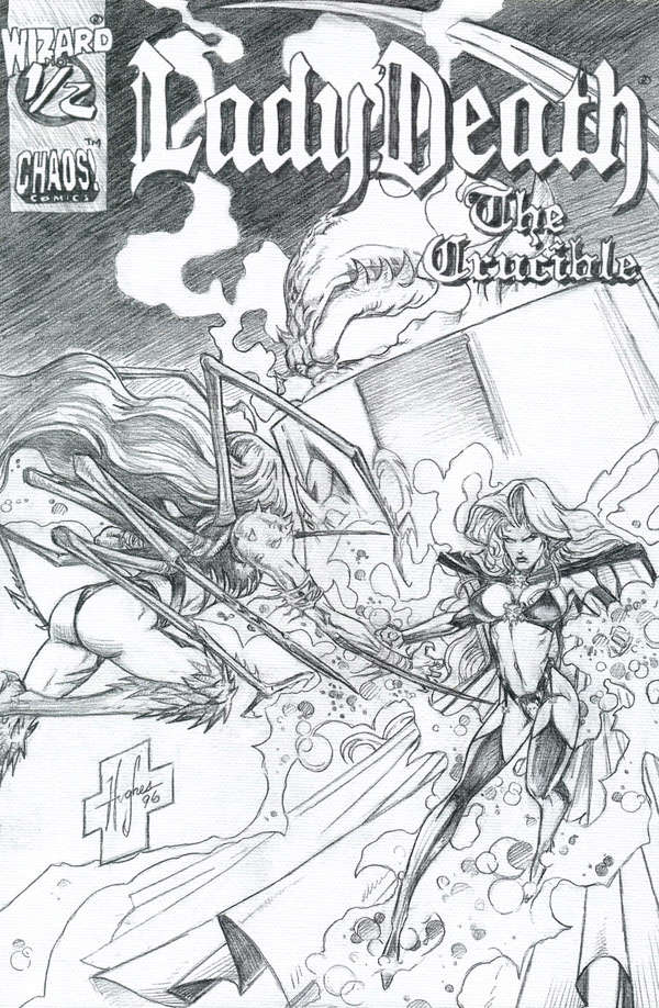 Lady Death IV: The Crucible #0.5 Variation A