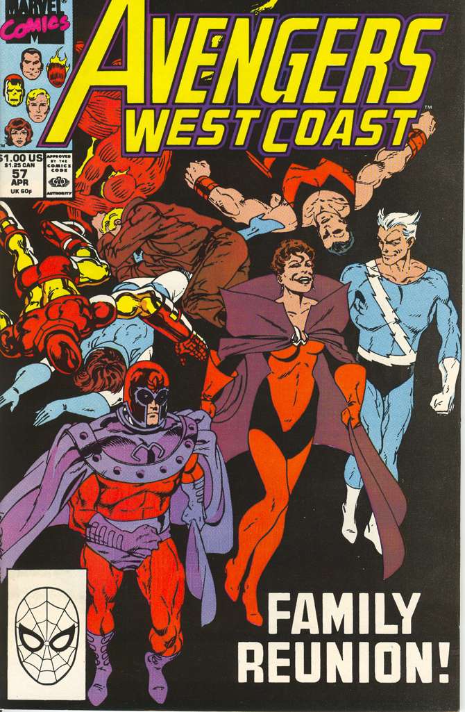 Avengers West Coast #57