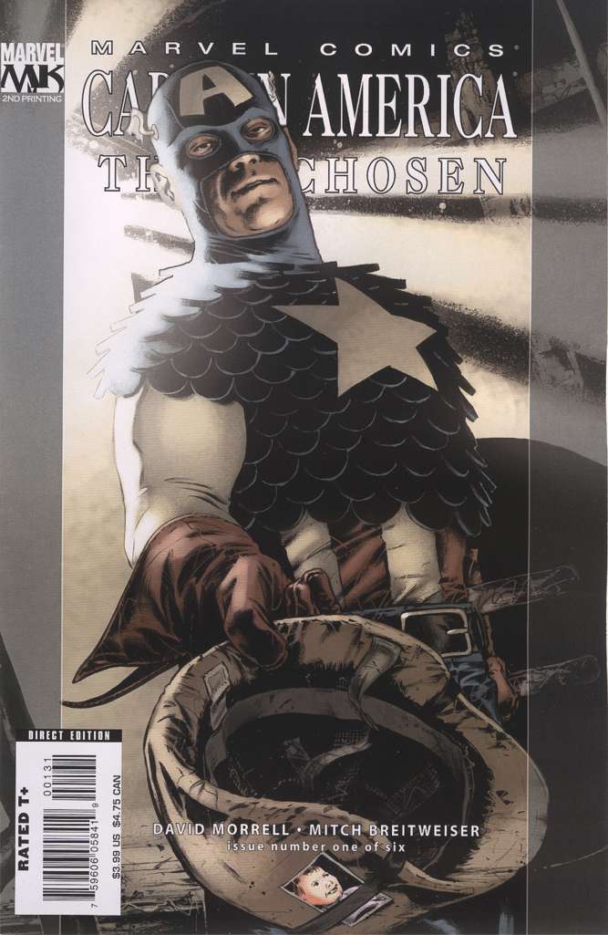 Captain America: The Chosen #1  - 2nd printing