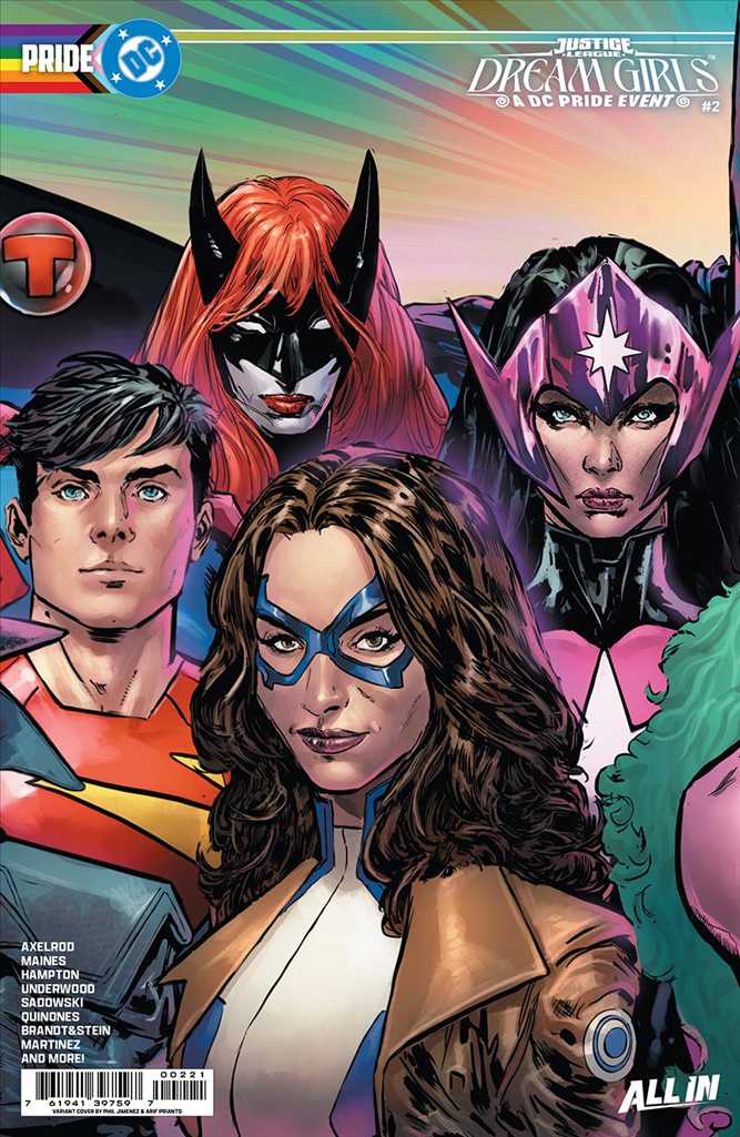 Justice League Dream Girls—A DC Pride Event #2 Variation B