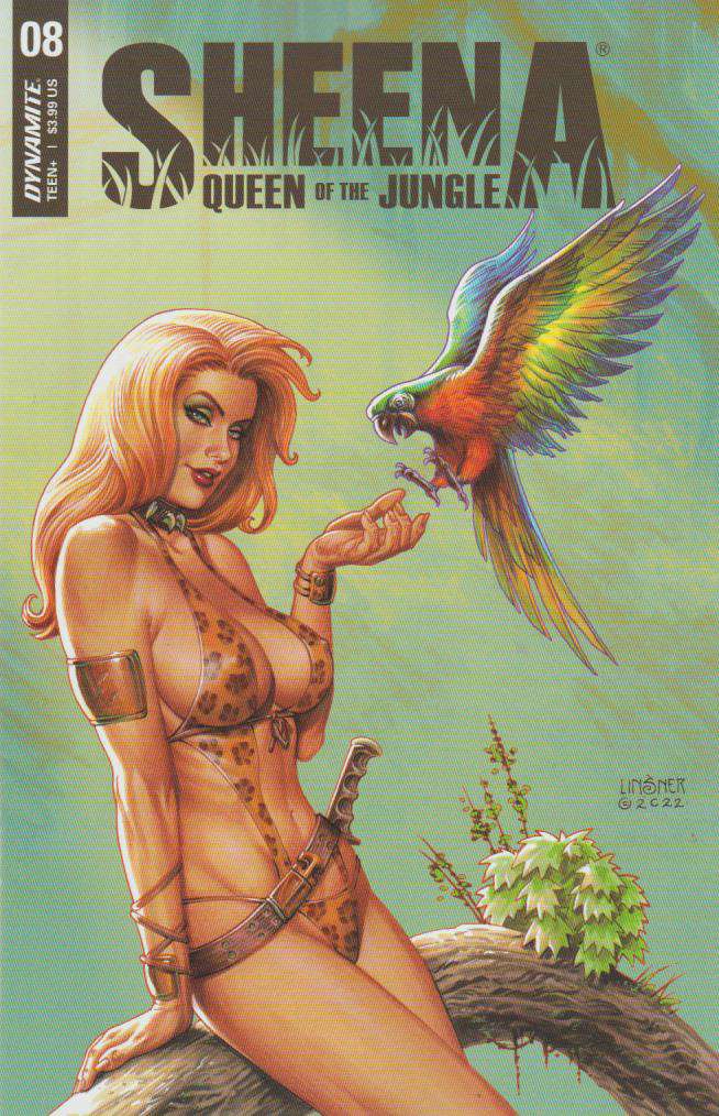 Sheena, Queen of the Jungle (Dynamite) #8 Variation C