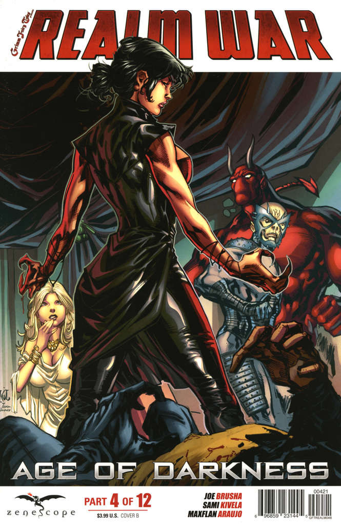 Grimm Fairy Tales Presents Realm War Age of Darkness #4 Variation B