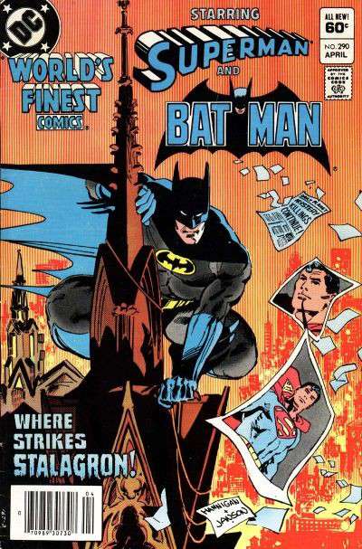 World’s Finest Comics #290 Newsstand Edition