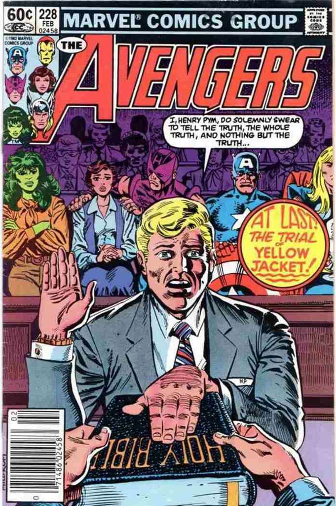 The Avengers #228 Newsstand Edition
