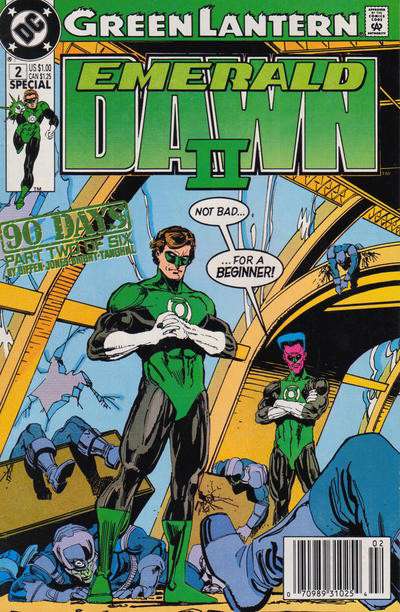 Green Lantern: Emerald Dawn II #2 Newsstand Edition