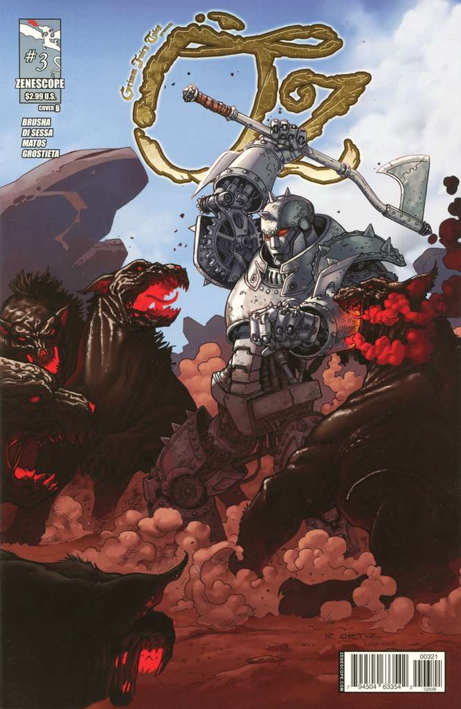 Grimm Fairy Tales presents Oz #3 Variation B
