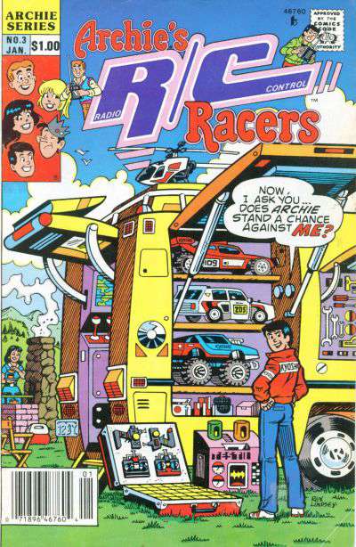 Archie’s R/C Racers #3 Newsstand Edition